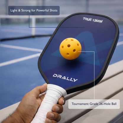 DRALLY Pickleball 13mm Combo