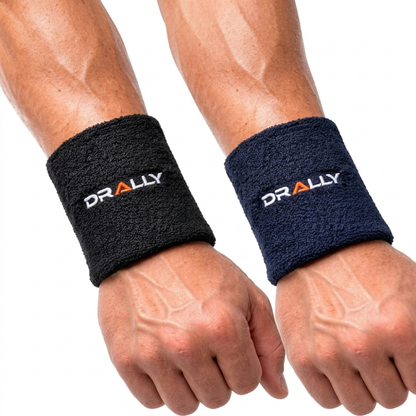 DRALLY 3 Inch Wrist Band Combo