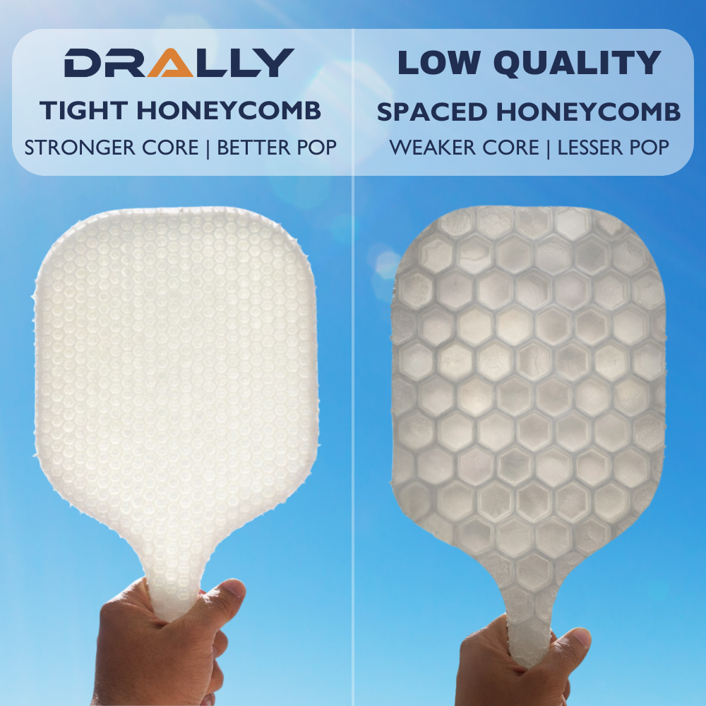 DRALLY 13mm Pickleball Paddle