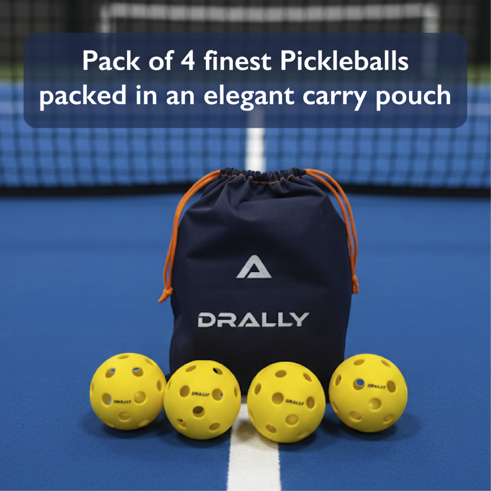 DRALLY Pickleball Indoor Balls