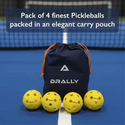 DRALLY Pickleball Indoor Balls