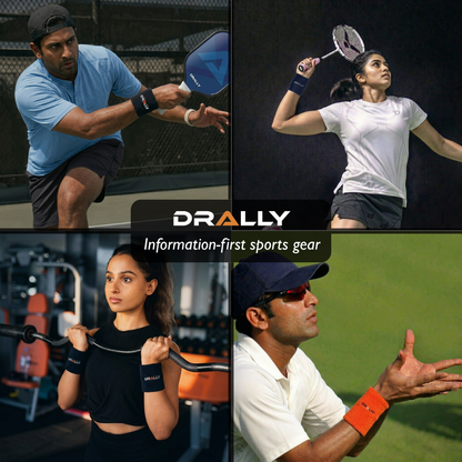DRALLY 5 Inch Wrist Band Combo